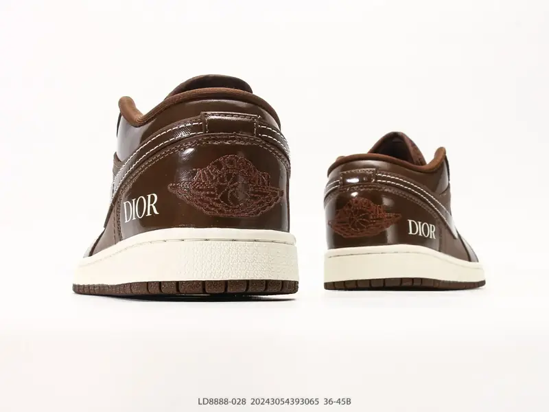Air Jordan Скейт-обувь Ретро Низкий верх Пэчворк LD8888 #20243054393065